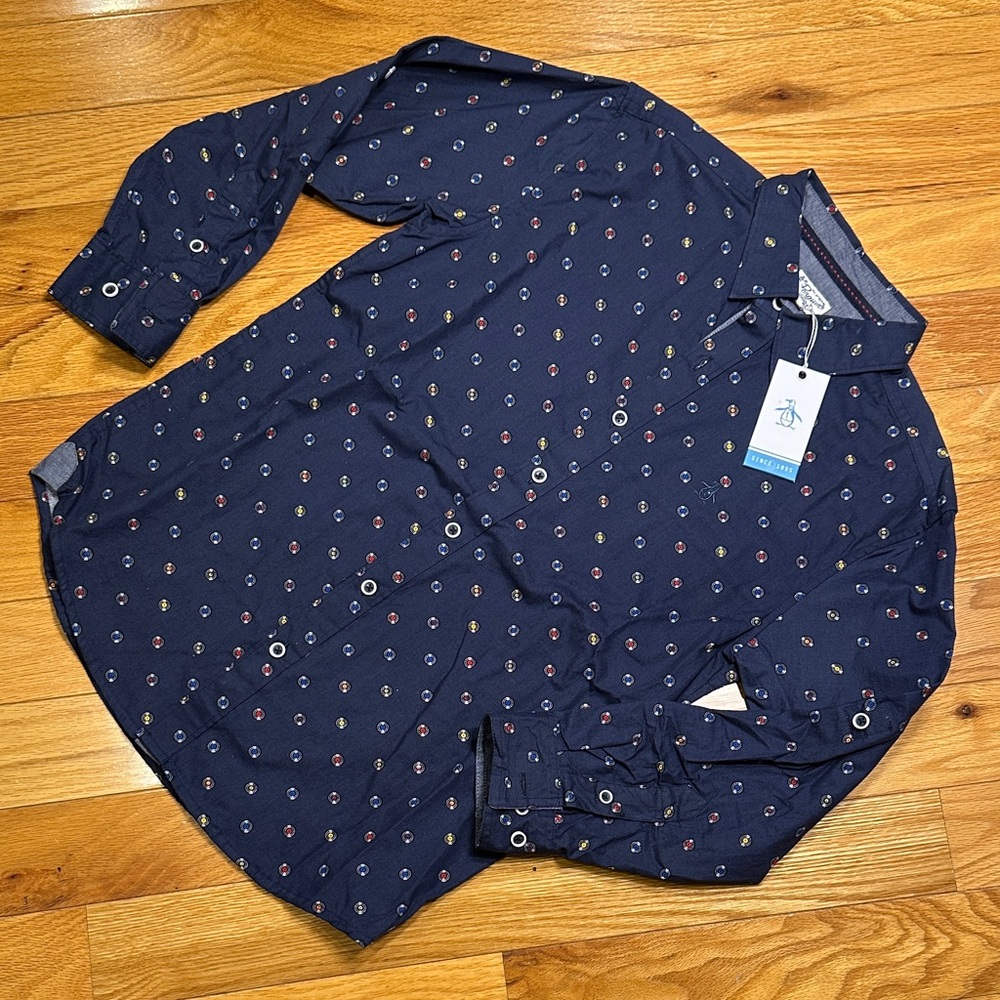 NWT boy’s Original Penguin Shirt size:M